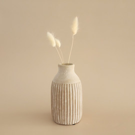 DECOROZ אגרטל בטון 15x8 ס"מ | STRATO