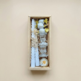 DECOROZ מארז מתנה WHITE מפנק