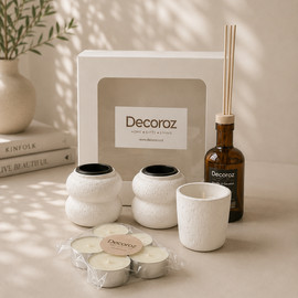 DECOROZ מארז מתנה HOTEL BLANC