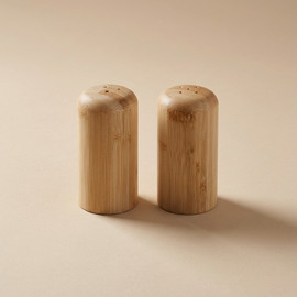 DECOROZ סט מלח פלפל BAMBOO PURE במבוק