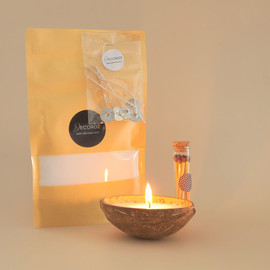 DECOROZ ערכת נרות ביתית CocoLight