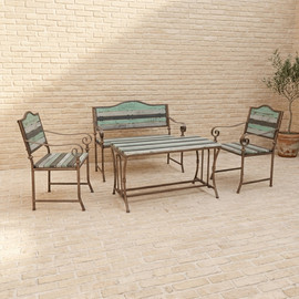 קופנגן התצוגה מערכת ישיבה לחצר 4 חלקים