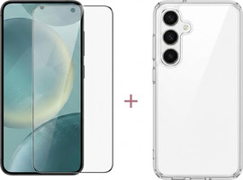 SAMSUNG ערכת מגן מסך וכיסוי שקוף תואמים ל - SAMSUNG S24