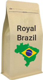 רויאל 1 ק"ג פולי קפה רויאל ברזיל Royal Brazil Coffee Beans