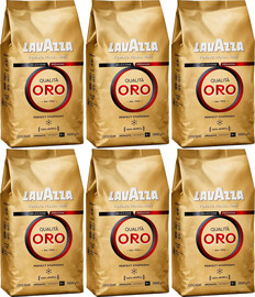 LAVAZZA 6 ק"ג פולי קפה לוואצה אורו Lavazza Qualita ORO