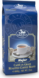 Saquella Caffe 1 ק"ג פולי קפה סקואלה Saquella Major