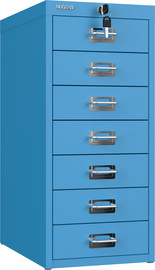 מוגרבי ארונית חדש 7 מגירות עם מנעול HDK-S-07-LOCK מידות: רוחב 28 | עומק 38 | גובה 62.7 ס"מ