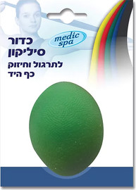 צמפיון ספורט כדור סיליקון medic spa לפיזיותרפיה ירוק- רך