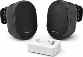 Pure Acoustics רמקולים חיצוניים + מגבר Bluetooth סמוי BT CASE