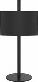 selfish מעמד נייד עם גלגלים וכיסוי גב מעוצב EXX77C