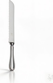 IDITA 925 סכין משוננת לחלה כסף סטרלינג 925 ZARAMELLA אלגנט
