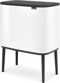 Brabantia פח אשפה למטבח BO טאץ 36 ליטר, לבן