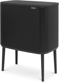 Brabantia פח אשפה למטבח BO טאץ 36 ליטר, שחור מט