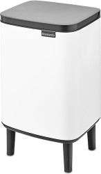 Brabantia פח אשפה לשירותים BO ברבנטיה 7 ליטר, לבן Brabantia