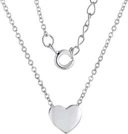 LA MILA שרשרת לב כסף 925- Belle Necklace