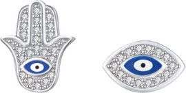 LA MILA עגילי- Rachel Earrings- כסף 925