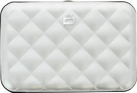 OGON ארנק אלומיניום לנשים עם מנעול מדגם QUILTED BUTTON