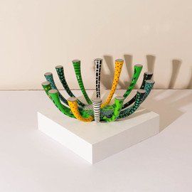 SURI קערה אמנותית בעבודת יד – עץ החיים באינטרפרטציה מודרנית – דגם Bowlina