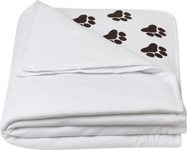 Reef Baby Spaces שמיכה וופל בגוון לבן - 95*120 ס"מ