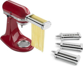 KitchenAid אביזר מכין פסטה למיקסר  3 חלקים .KitchenAid 5KSMPRA