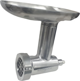 KitchenAid אביזר מטחנת בשר ממתכת איכותית כולל ממלא נקניקיות Kitchenaid 5KSMMGA -מקורי