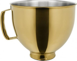 KitchenAid קערת נירוסטה זהב למיקסר KITCHENAID