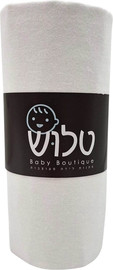 Talush סדין למיטת תינוק בצבע שמנת