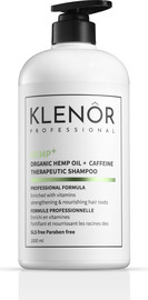 KLENOR שמפו שמן המפ טיפולי המסייע בהפחתת נשירה ועידוד צמיחה