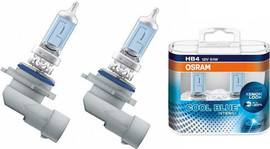OSRAM זוג נורות הלוגן לרכב   9006 OSRAM COOL BLUE