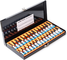 KING TOOLS סט 30 ביט בוקסות דרייב 1/2" מבית KING TOOLS