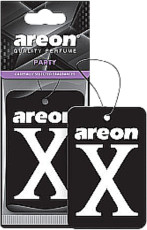 AREON עץ ריח לרכב AREON X BLACK PARTY - מארז 10 יחידות
