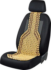 Nice drive מושב אורטופדי לרכב עם חרוזי עץ