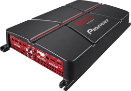Pioneer מגבר לרכב Pioneer GM-A6704 1000W – מגבר 4 ערוצים עוצמתי עם Bass Boost ושליטה מרחוק