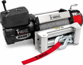 T-MAX כננת משיכה 12V T-MAX, דגם X-POWER-9500 כבל פלדה