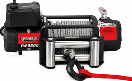 MUSCLELIFT כננת משיכה 12V MUSCLELIFT דגם EW9500 כבל פלדה