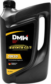 DMW שמן מנוע 5W30 סינטטי מלא  4 ליטר | DMW  C2/C3 | DPF | BMW LL-04 | MB 229.51 | GM Dexos 2