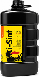 ENI (AGIP) שמן מנוע 5W40 סינטטי מלא 4 ליטר | ENI i-Sint | API SN | ACEA A3/B4 | מתאים לבנזין ודיזל