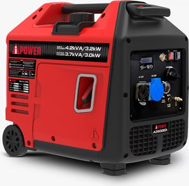 A-ipower גנרטור בנזין אינוורטר מושתק 3200W כולל סטרטר והפעלה בשלט דגם Aipower A3500EDi
