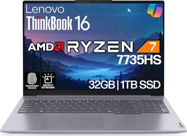 Lenovo מחשב נייד Lenovo ThinkBook 16 G7 ARP Ryzen 7 7735