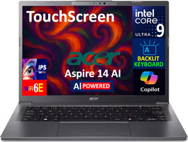 Acer מחשב נייד Acer Aspire 14 AI Copilot+ A14 52MT 94H5