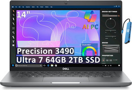 Dell מחשב נייד Dell Precision 3490 Mobile Workstation C