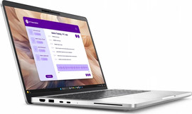 Dell מחשב נייד Dell Pro 13 Plus Core Ultra 7 265U 1TB