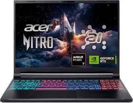 Acer מחשב נייד Acer Nitro V 16S AI ANV16S 41 R27B GAMIN