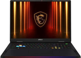 MSI מחשב נייד MSI RAIDER 18 HX AI A2XWJG 452 GAMING Co