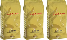 Carraro 3 ק"ג פולי קפה גלובו אורו מבית Carraro