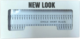 Adah Lazorgan ריסים ניו לוק שערה שערה single short black