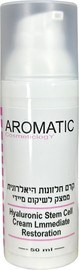 AROMIQE קרם חלזונות היאלרונית לשיקום מיידי 50 מל
