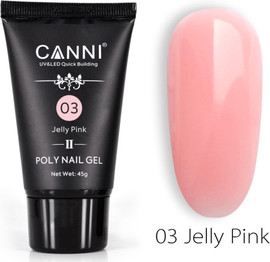 Canni פוליג’ל קאני 45 מ”ל ורוד ג’לי 03