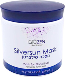 Citizen מסכה סילבר לשיקום שיער צבוע בלונד סילברסן 500 מל