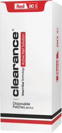 Clearance מדבקות שיוף צבע אדום 80 GRIT